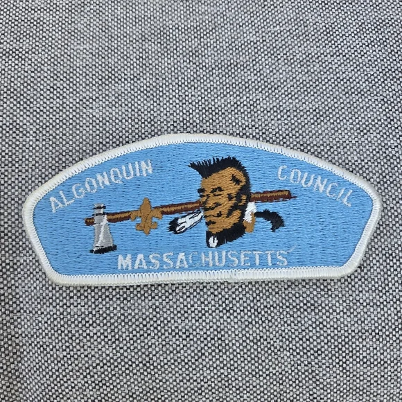 Vintage Algonquin Council Massachusetts Patch - Picture 1 of 2